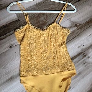 FOREVER 21 Lace bodysuit